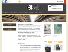 Tablet Screenshot of llibrerialluna.com